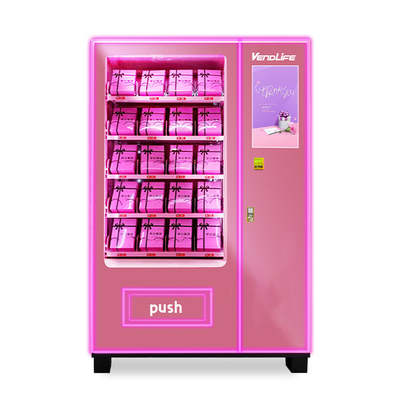 Skin Care Products Cosmetic Vending Machines 3G Supported 1.25m Width