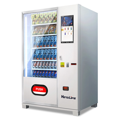 New Model cuatm desigh Snack and Drink Combo Black Vendlife Vending Machine for Europe