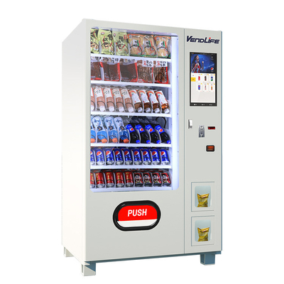 3G Beverage And Snack Vending Machines , Refurbished Snack Vending Machine