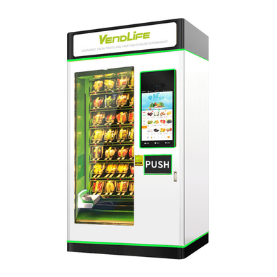 4G Fresh Food Vending Machines , 60HZ DEX Fresh Orange Juice Vending Machine