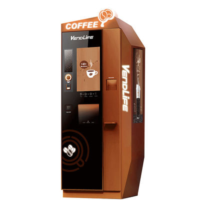 Capacidad italiana industrial de la fuente de alimentación de las máquinas expendedoras 2700W del café 120z
