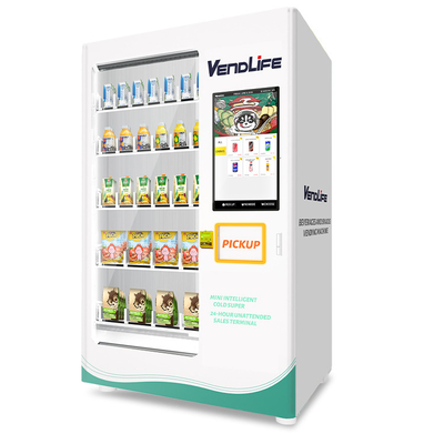 DEX system Elevator Vending Machine White for cupcake 1.7KW 60HZ