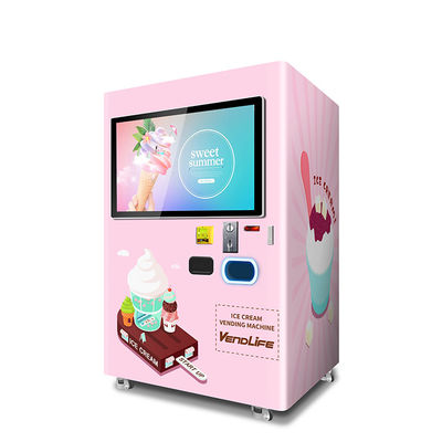 Sistema comercial de la frecuencia MDB de las máquinas expendedoras 220V 60HZ del helado